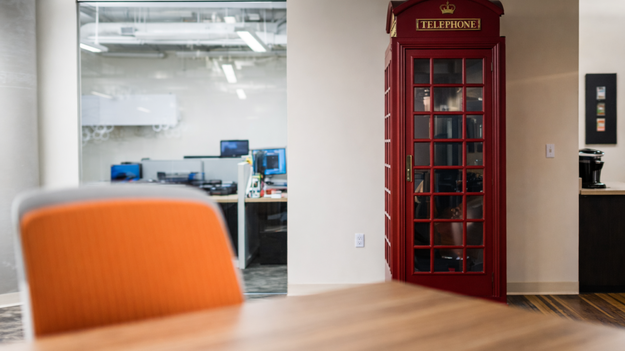 Mindhub Co-working Space Baltimore, private call booth